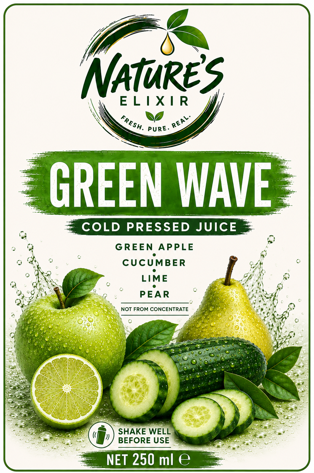 Nature’s Elixir | Fresh Cold-Pressed Juices