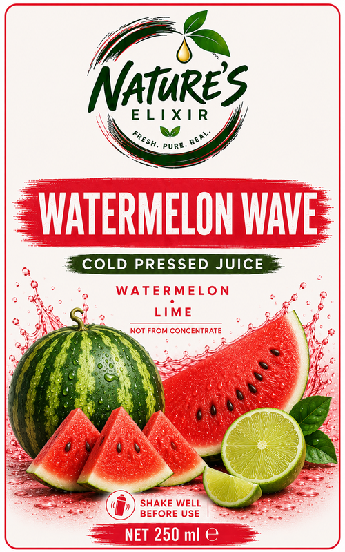 Nature’s Elixir | Fresh Cold-Pressed Juices